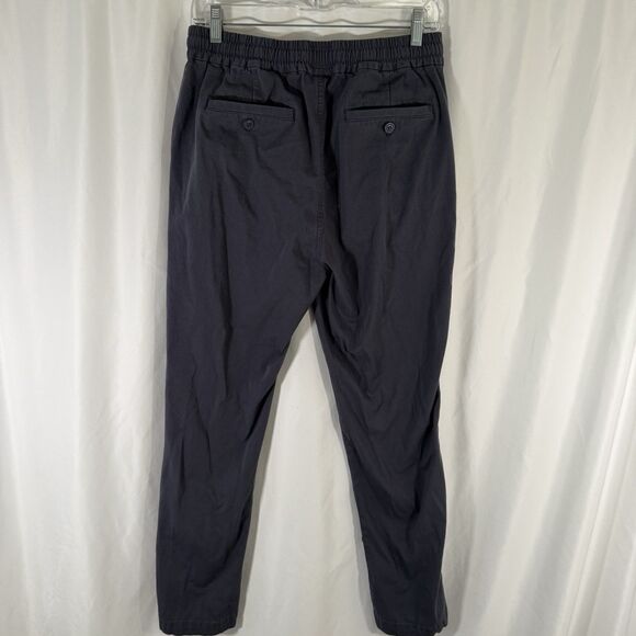 J Crew Pants Men's Small Blue Grey Elastic Waist Drawstring Pockets Skinny Leg - Picture 9 of 11